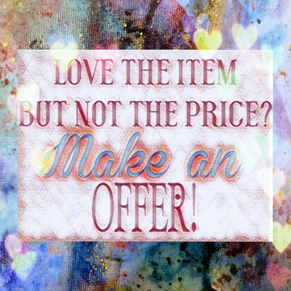 Reasonable offers welcomed.
